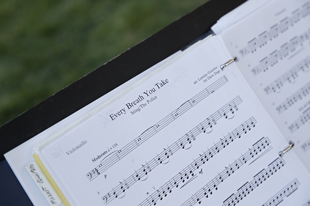 Photo Music sheet